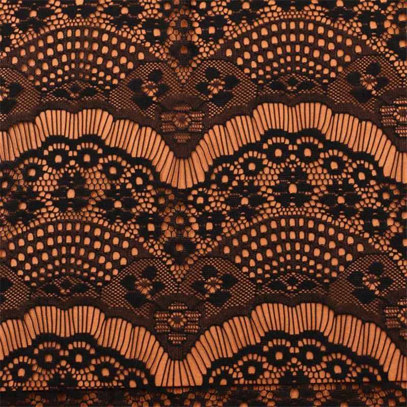 Неэластичная нейлоновая кружевная ткань ширина м разнообразие женской одежды diy одежды ткань аксессуары