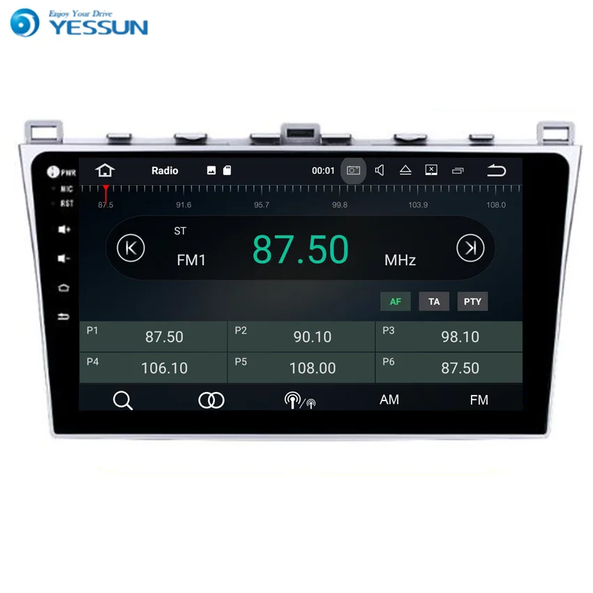 Excellent Yessun For Mazda 6 Ruiyi 2008~2012 Android 6.0 Multimedia Player System Car Radio Stereo GPS Navigation Audio Video 1