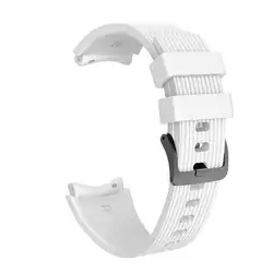 Ремешок Силиконовый Полосатый резиновый замена запястье браслет 42 мм 46 версия для samsung Galaxy смарт часы SM-R800