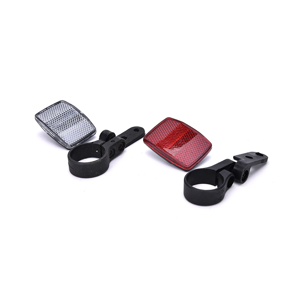 Sale Reflectors Handlebar Mount Safe Reflector Bicycle Bike Front Rear Warning Cycling Accessories Supply 5