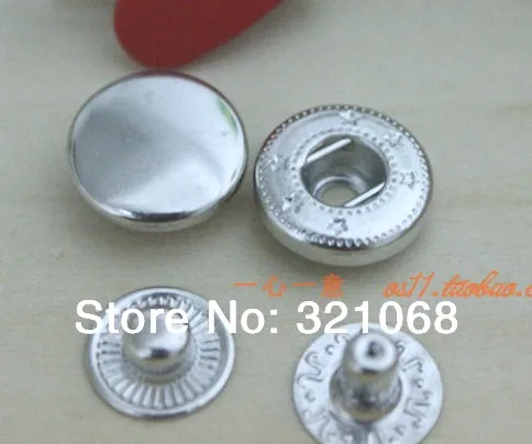 

500 sets of sending 633 silver hand tapping tool snap button 1.2 cm copper jewelry diy manual button button