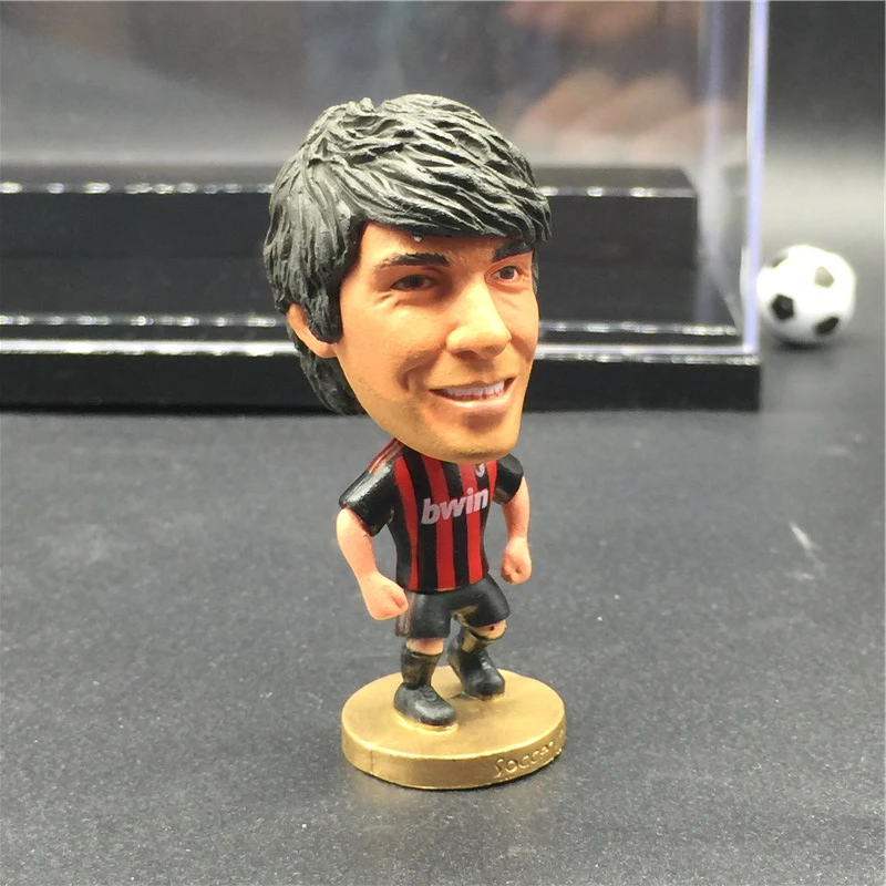 Soccerwe 6 5 см Высота ПВХ футбол мультфильм звезда кукла MIL 22 # Kaka фигурка красный