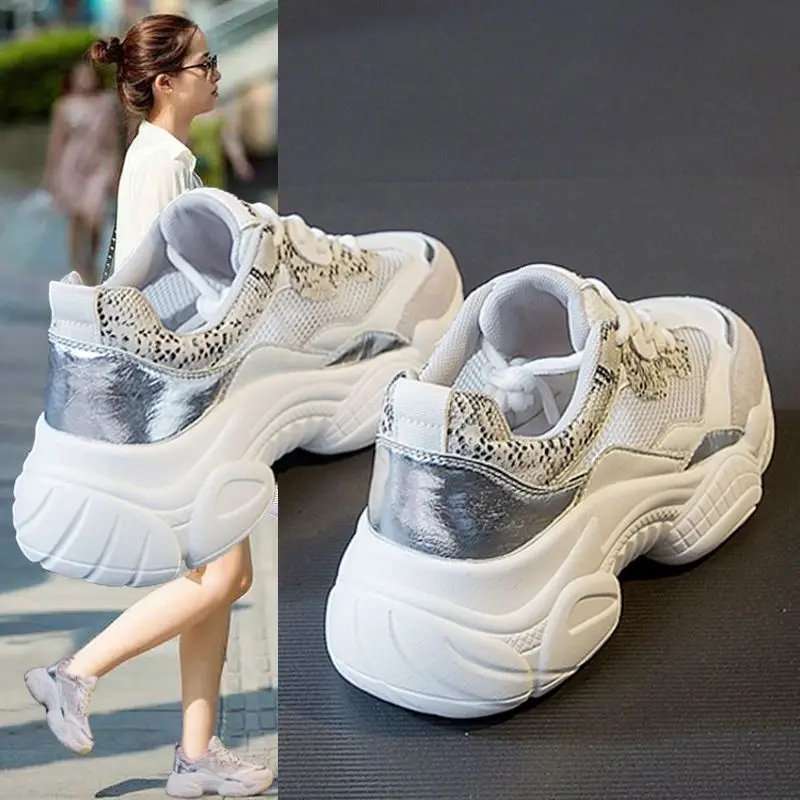 Air Sole/Женская обувь ярких цветов с высоким берцем для папы; дышащая обувь для бега в городском стиле; женские спортивные массивные носки; кроссовки; femme