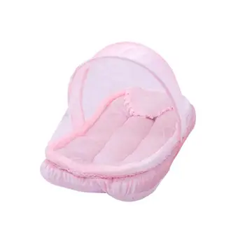 

Golden Fleece Breathable Children's Folding Net Baby Crib Bracket Mosquito Net Bed Lining