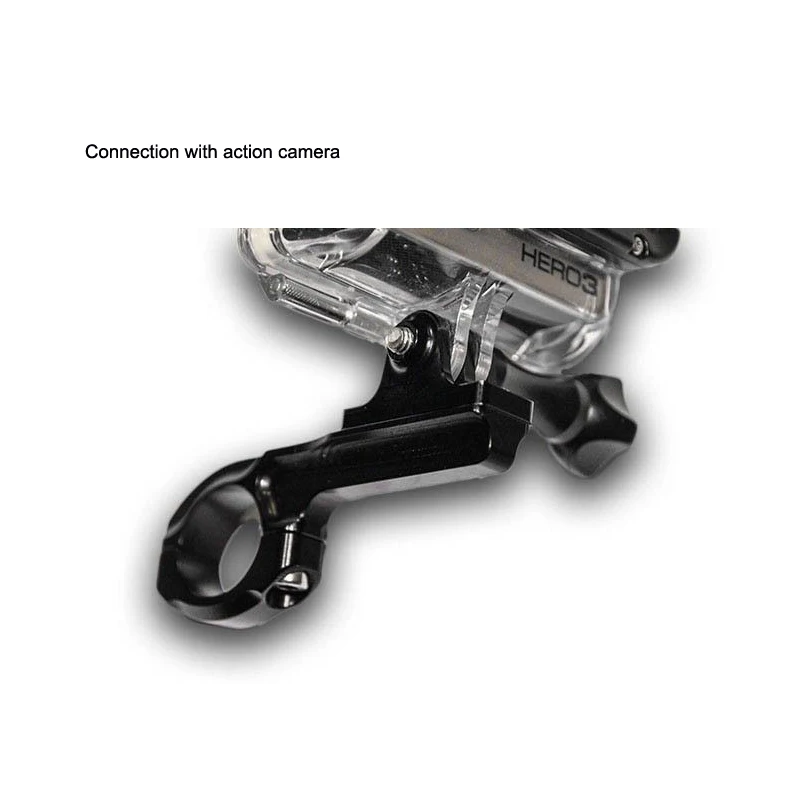 Kaliou Bike Handlebar Aluminum Bicycle Handle Bar Mount Holder for GoPro 6 5 4 3 2 1 XiaomiYi 4K Sjcam SJ4000 Accesseries Kits