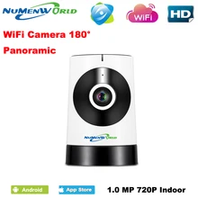 Promos Black Friday et Cyber Monday AliExpress 2017. Kits DIY Arduino, Raspberry, imprimantes 3D, caméras IP 414 180 Degree Panoramic Fish Eye Lens IP Camera Wifi Wireless Night Veresion kamera APP Remote Control Wireless P2P IP Webcam