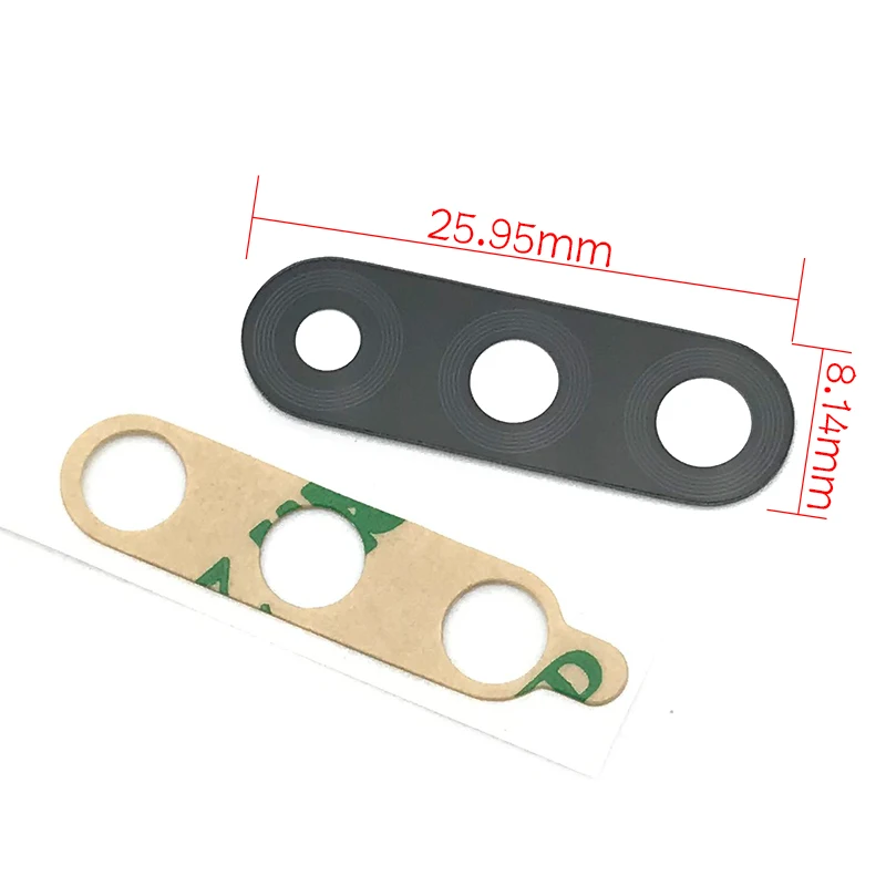 20 шт./партия задний объектив задней камеры крышка с агезионной наклейкой для huawei P30 lite Запасная часть