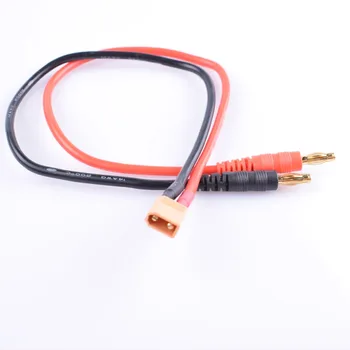 

Cheaper price XT30 Male Charge Cable with 4.0mm banana plug for Battery,Charger,Motor,ESC ,RC Planes Cars Boat Drone