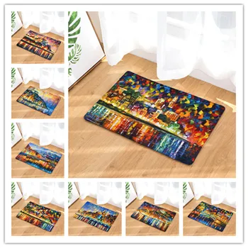 

Oil painting works front of the carpet at the door of the carpet 40x6050x80cm