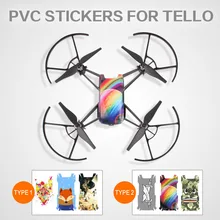 TELLO стикер Прохладный Водонепроницаемый ПВХ стикер s наклейки на тело для DJI TELLO Дрон