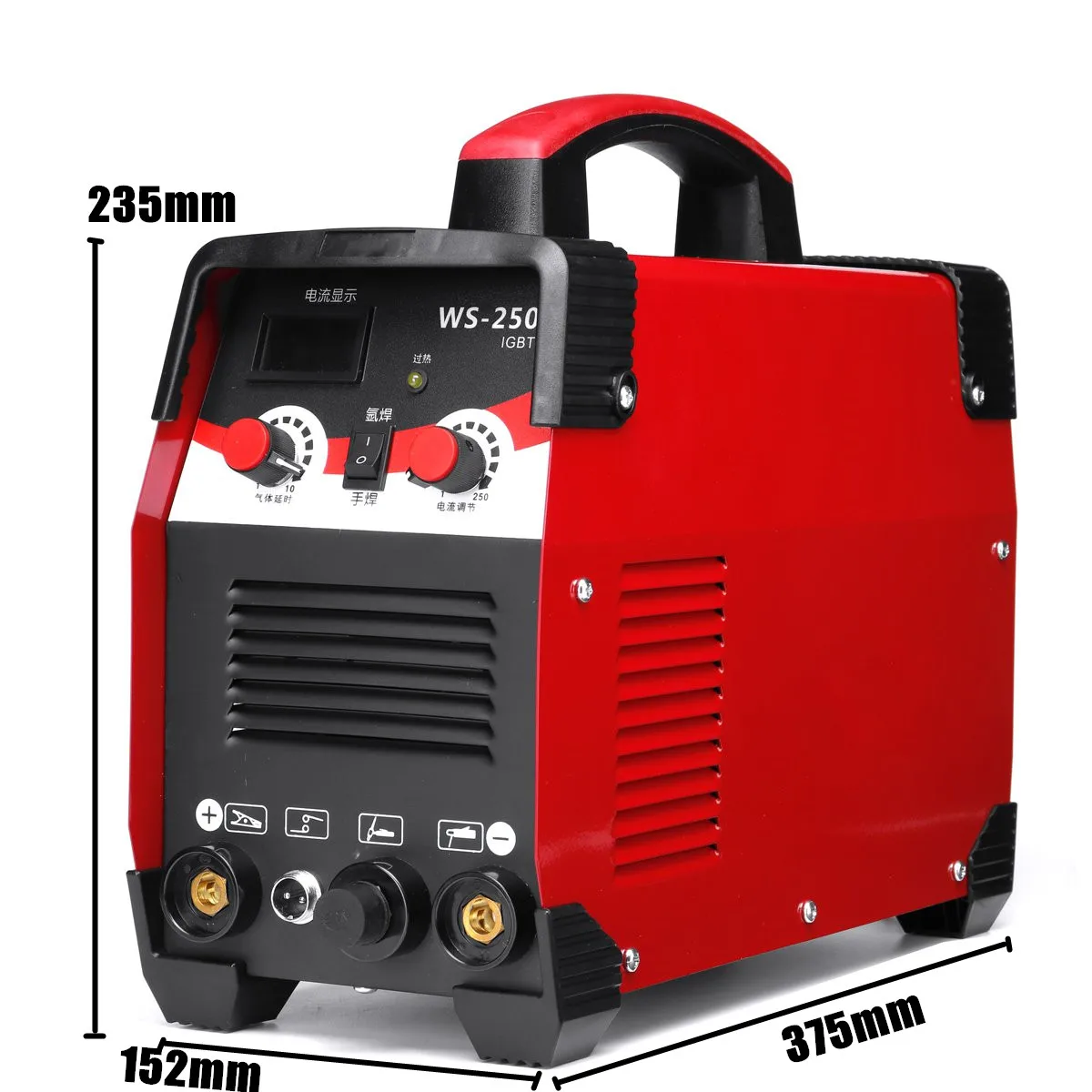 220 V 7700 W 20-250A 2в1 TIG/ARC Электрический сварочный аппарат MMA IGBT инвертор для сварки рабочих и электрических работ