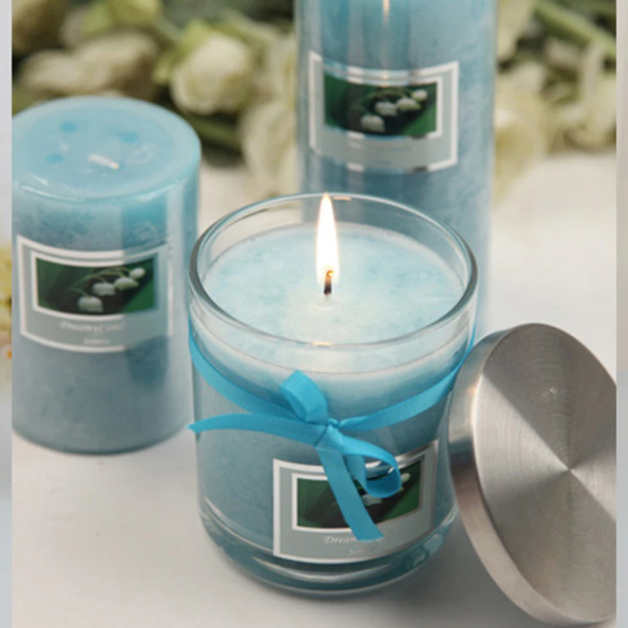 Cup Scented Wax Candle Birthday Party Votive Gift Decorative Scented