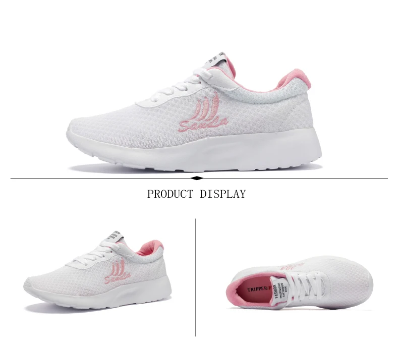 CAGILKZEL 2019 Summer Sneakers Women Shoes Breathable Mesh Shoes Woman Lace-up Tenis Feminino Walking Shoes For Zapatillas Mujer (9)