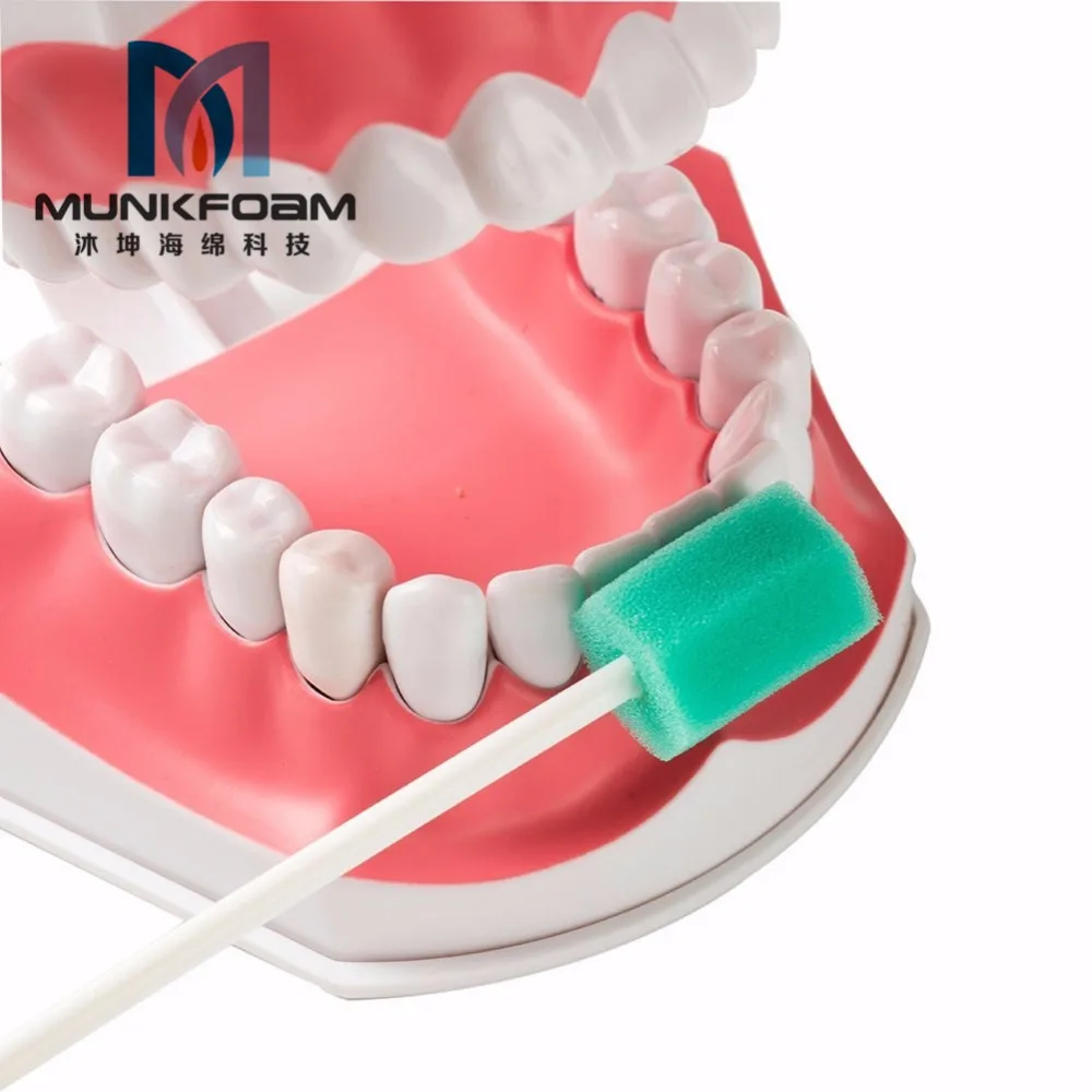 

Disposable Medical Foam Swab Oral Care Sponge Swab Aged Person Oral Clean Swab Patient Oral Clean Sponge Swabstick