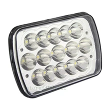 7x5 светодиодный фары HID лампочки кристально чистая герметичная фара CE RoHS 7 дюймов 2700lm 45 Вт авто светодиодный рабочий свет для грузовика