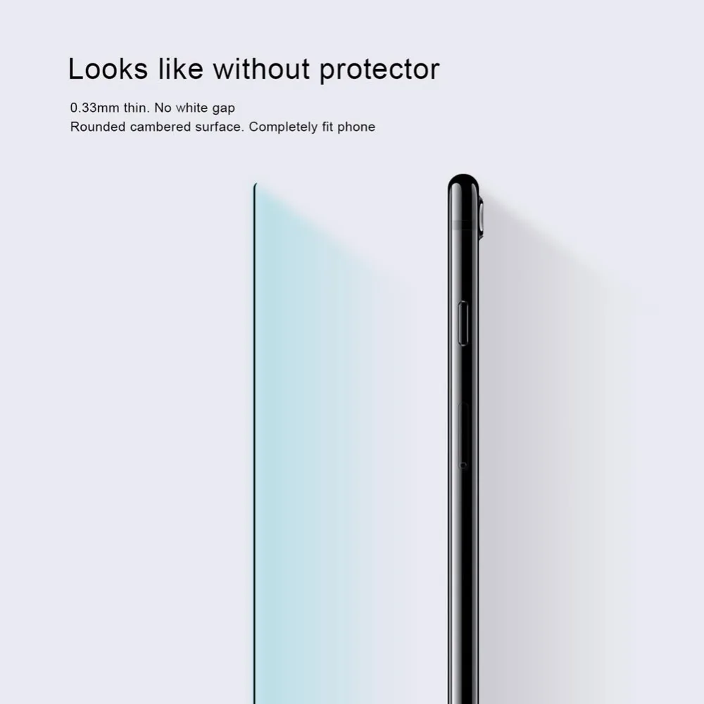 NILLKIN 3D AP+ MAX закаленное стекло для iPhone 7 8 7 Plus 8 Plus полное покрытие Антибликовая Защитная пленка защита экрана