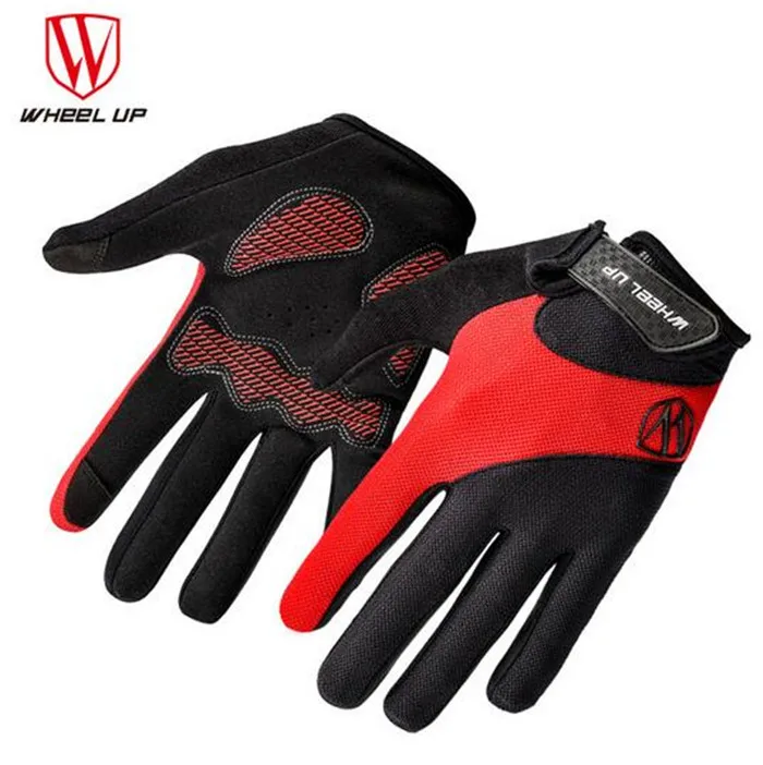 Prix pour La ROUE de Femmes Hommes de Plein Doigt Respirant Torche Écran Anti-dérapage Gants VTT Vélo De Route Mitaines Vélo équipement Prix pour La ROUE de Femmes Hommes de Plein Doigt Respirant Torche Écran Anti-dérapage Gants VTT Vélo De Route Mitaines Vélo équipement
