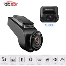 Dual Lens WiFi Car DVR Recorder Dash Cam T691C Vehicle Rear Camera Built in GPS Camcorder 4K 2160P Night Vision Dashcam wireless ir rear view back up camera night vision system 7 monitor for rv truck dash camera 4k dvr car recorder dashcam dual