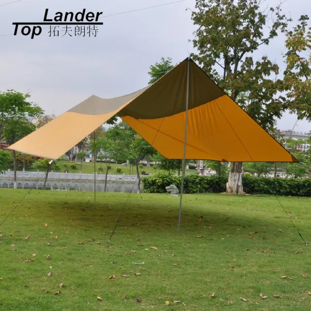 Outdoor Camping Tarp Tent Shelter Super Large Beach Picnic