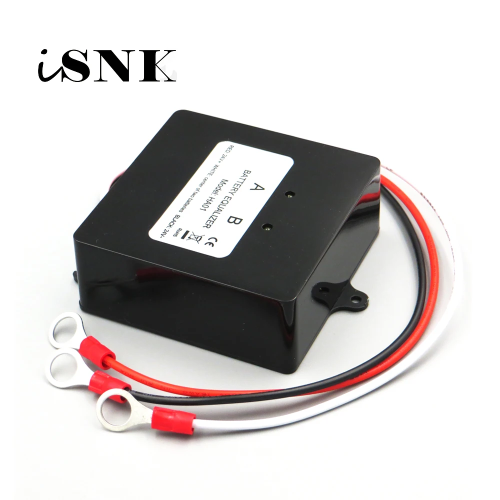 

Batteries Voltage HA01 Equalizer balancer for 2 x 12V Lead Acid Battery Connected in series for 24v 36v 48v battery bank