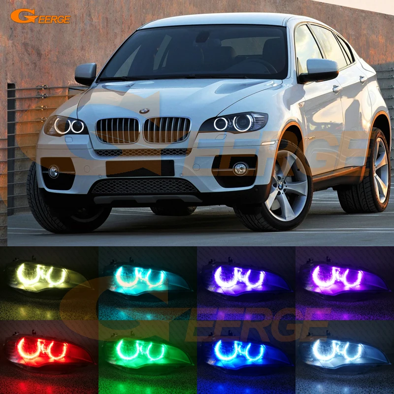 For BMW X6 E71 E72 X6M E70 X5M 2008 2014 Xenon headlight Excellent