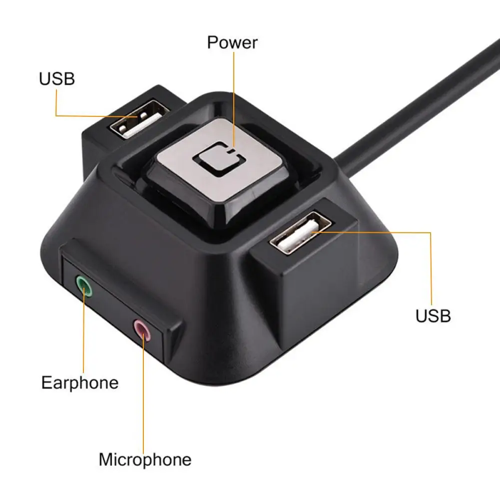 Блок питания для настольного ПК 1 2 м порта USB 0|Компьютерные кабели и разъемы| |