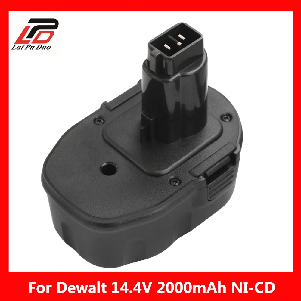 

14.4V Ni-CD 2.0Ah Replacement Power Tool Battery for Dewalt DC9091 DE9038 DE9091 DE9092 DW9091 DW9094 DE9094