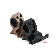 PPT 25,4 мм 30 мм QD прицела Крепление подходит 21 мм рельс крепление для винтовки и дробовика GZ240136