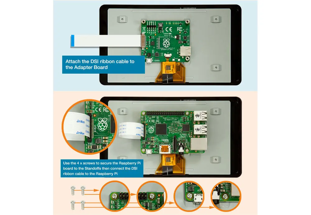 Сенсорный экран 7 дюймов lcd сенсорный экран дисплей модуль для Raspberry Pi и паяная панель, интерфейс mipi, разрешение 800x480