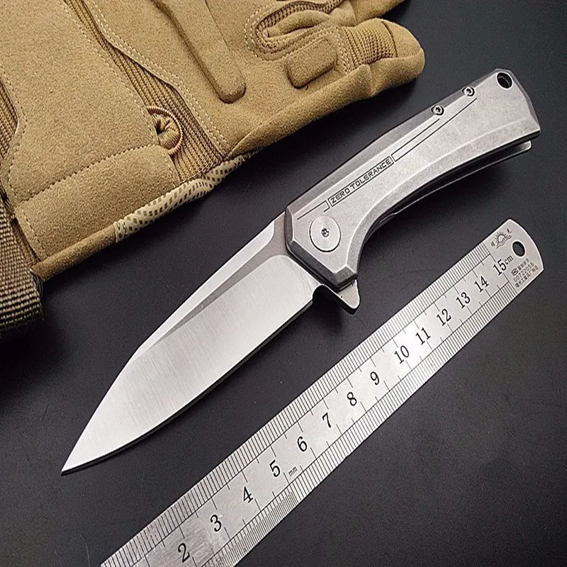 Продажа ZT0808 тактический складной нож D2 лезвия стали Ручка Открытый Отдых шарикоподшипник выживания карманный нож Flipper Ножи EDC инструменты