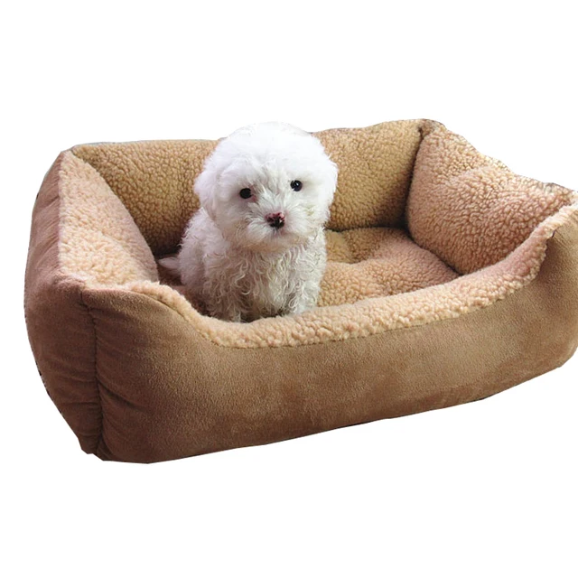 Pet Dog Bed Warming Dog House Soft Nest Dog Baskets Autumn Winter Warm Kennel For Small Medium Large Dogs Chihuahua Bulldog