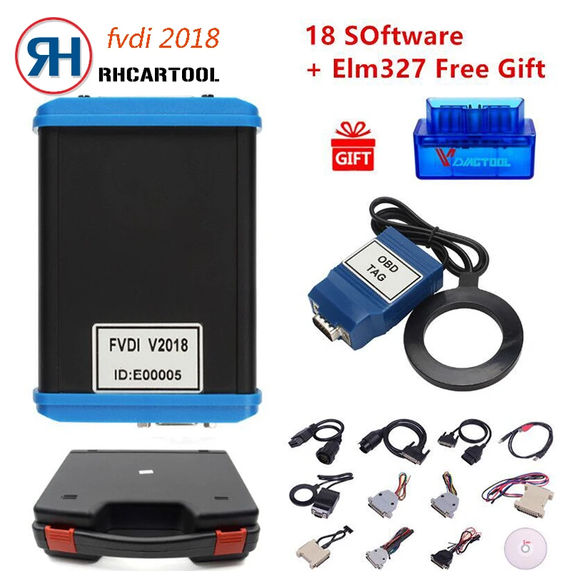 

SVCI FVDI 2018 ABRITES Scanner Covers All Functions Of FVDI 2014 2015 Most Functions Of VVDI2 For VW 4th5th ELM327 v1.5 as gift