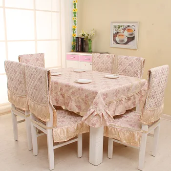 

Eat chair cushion/chair cover/antependium suits, European aristocrat series printed table cloth, factory direct sales