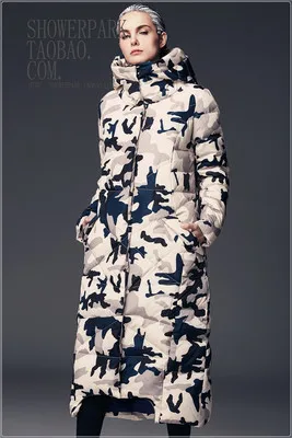 Women Winter Padded Down Jackets Long Down Coat Women Overknee Light Down Warm Jacket Overcoat Plus Size Stand Collar AS105  (4)