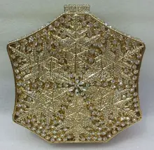 Freies verschiffen!! B4, mode top kristallsteinen ring handtaschen für damen nette parteibeutel