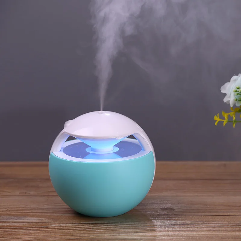 450ML Ball Humidifier Mini USB Air Nightlight Humidifier Fogger with Aroma Lamp Essential Oil Ultrasonic Electric Aroma Diffuser (4)