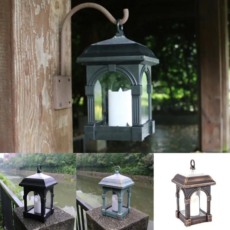 

Led Solar Light Outdoor Waterproof Solar Panel Portable Solar Led Hanging LED Candle Lantern Garden Light Drop Shipping #0914