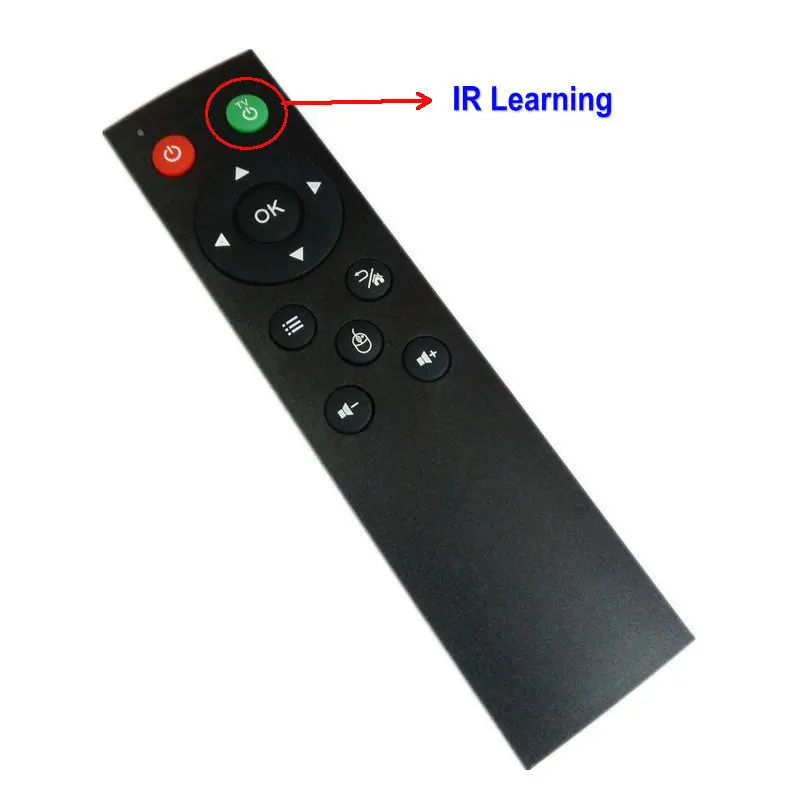 Пульт дистанционного управления Tikigogo 2 4G Air Mouse 1 IR Learning key для android smart tv box проектора