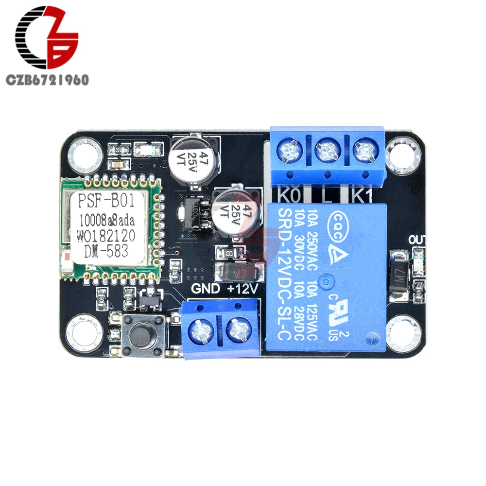 DC 12 В 10A ESP8285 беспроводной Wifi релейный модуль реле задержки времени таймер задержки Замена ESP8266 для IOS Androdid умный дом