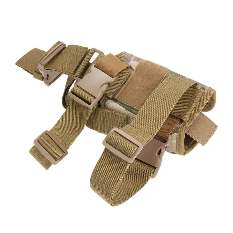 Adjustabl Tactical Pistol Drop Leg Thigh Holster w/ Mag Pouch Right Hand Outdoor Tactical Pouch with Adjustable Magic Strap Z75