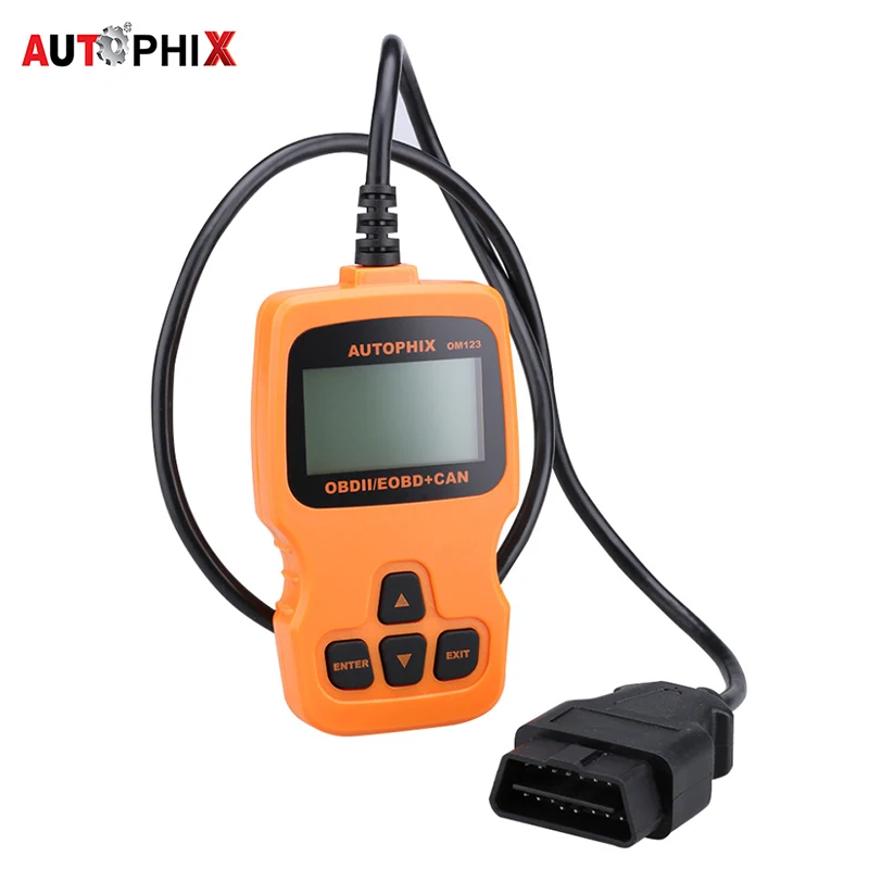 Prix pour AUTOPHIX Multi-langue OBDII OM123 Voiture Outil De Diagnostic OBDMATE PEUT OBD2 EOBD Code Moteur Lecteur Tester Scanner Prix pour AUTOPHIX Multi-langue OBDII OM123 Voiture Outil De Diagnostic OBDMATE PEUT OBD2 EOBD Code Moteur Lecteur Tester Scanner