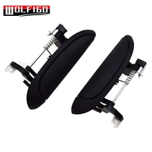 WOLFIGO Nuova Coppia Esterno Rear Left & Right Maniglie Delle Porte fit 2002-2010 Nissan Platina 2 PZ 7700433075,7700433076