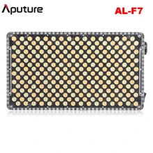 Aputure Amaran AL-F7 двухцветная температура 3200-9500K CRI/TLCI 95+ 256 шт. светодиодный бесступенчатая регулировка камеры светодиодный светильник для видео