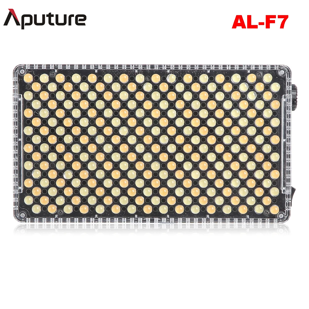  Aputure Amaran AL-F7 Bi-Color Temperature 3200-9500K CRI/TLCI 95+ 256Pcs Led Panel Stepless Adjustm - 32894894037