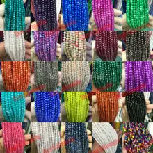 Натуральный камень 98 шт./лот 4 мм граненые разноцветные бусины Jadee цвета для изготовления ювелирных изделий