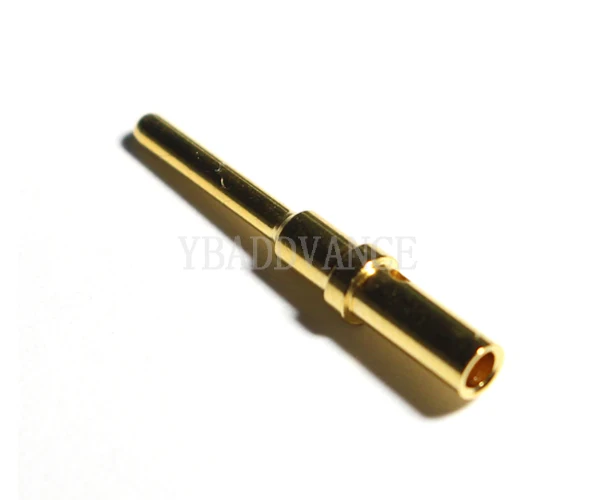 Deutsch DT Terminals, контакты с покрытием из золота, штырь, обжим, 16-20 AWG 0460-202-1631