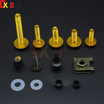 

Aluminium Universal Motorcycle Fairing Bolts Nuts For Voyager ZZR400 ZZR600 ZZR1100 ZRX1200R ZX900 ZZR250