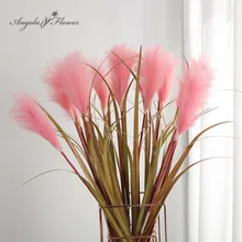 90 см нордический ins большой искусственный геркон растения поддельные травы в горшках Декор домашний дом офисный стол Рождество Свадьба зеленая стена растение 1 шт