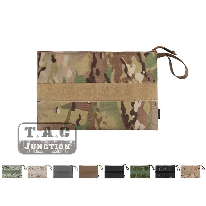 

Emerson 13x9"Utility File Folder Pocket EmersonGear EDC Zipper Closure Pouch Foldable Accessory Bag Holder Hook & Loop Multicam