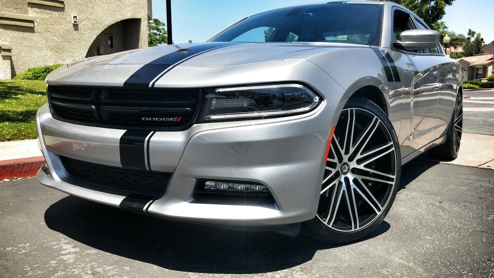 Для Dodge Charger Mopar Style 5 &amp 1/2 Racing Stripe Roll 10 ɳm наклейка Графический автомобильный